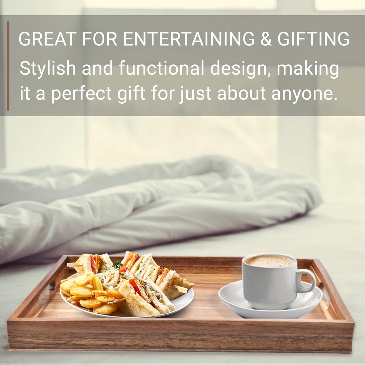 Serving Tray with Handles, Serving Trays -17 Serving Tray with Handles, Serving Trays -17
